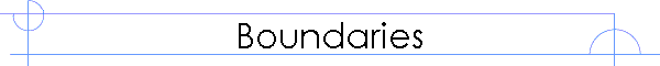 Boundaries
